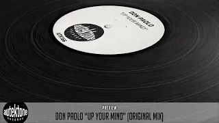 ATK166 - Don Paolo "Up Your Mind" (Original Mix) (Preview) (Autektone Records) [Techno, Driving]