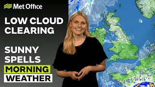 20/05/24 – Sunny for most, some cloud in the north – Morning Weather Forecast UK –Met Office Weather