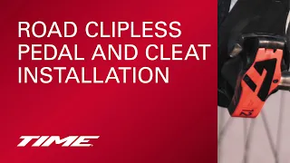 TIME: Road Clipless Pedal and Cleat Installation
