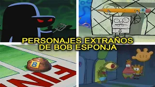 Los 15 Personajes Mas Raros y Siniestros de Bob Esponja