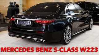 Live: обзор Mercedes Benz S-Class W223 / Black Pixel