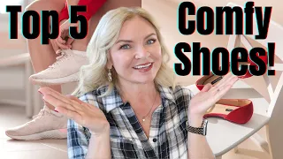 Top 5 Most Comfortable Shoes! / Must Have Shoes for Women Over 50 #over50 #fashionover50 #shoes