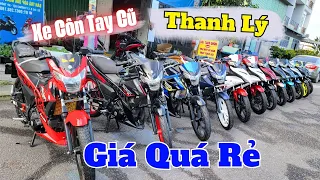 Thanh Lý Xe Máy Cũ Giá Rẻ Satria , Raider , Sonic , MX King , Exciter 150