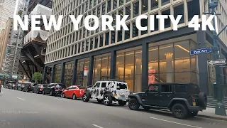 Manhattan New York City 4K - Driving Downtown