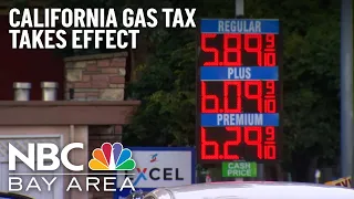 California Gas Tax Increase Takes Effect