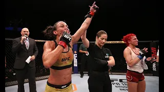 UFC Brasília: Entrevista no Octógono com Amanda Ribas