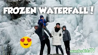 Harrison Hot Springs Winter FAMILY DAY (2019) - FROZEN WATERFALL!!!