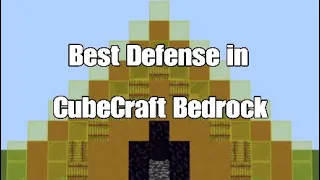 The Best CubeCraft Bedrock Eggwars Defense