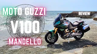 MOTO GUZZI V100 MANDELLO First ride / 2 passengers / POV / Hop on - Hop off