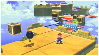 Speedrunning a Super Mario 3D World Custom Level (Woodblock Flip remake from Super Mario 3D Land)