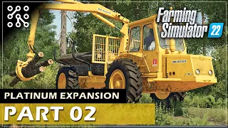 TUTORIAL těžby dřeva ve FS22 | Farming Simulator 22 | Lets play | Česky