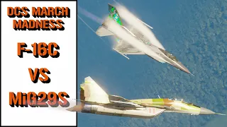 DCS March Madness - F-16C VS MiG 29
