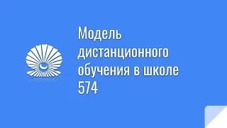 Дистанционное родительское собрание "Система ДО в школе №574"