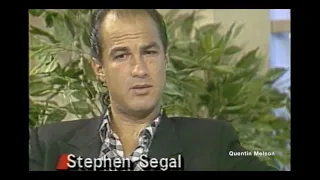 Steven Seagal Interview on "Above the Law" (March 30, 1988)