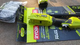 Recortadora de hilo inalambrica RYOBI 40 voltios o Cordless String Trimmer RYOBI 40 VOLT.