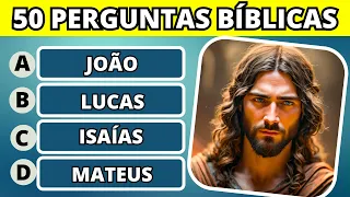 50 PERGUNTAS BÍBLICAS DINÂMICAS PARA TE DESAFIAR - QUIZ BÍBLICO SHOW DO MILHÃO