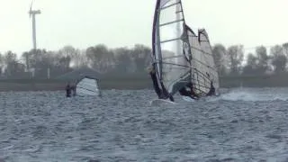 Windsurfen strand horst nov 2013