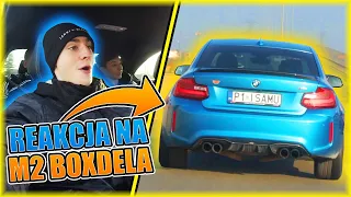 Wożę widzów BMW M2 Boxdela! *REAKCJA*