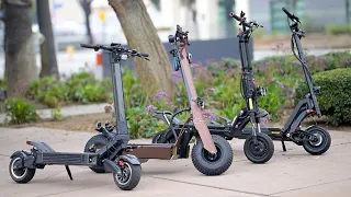 The Most Epic Electric Scooter Lineup Emove Roadster Inmotion RS Midnight Wolf King GTR