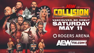 AEW Collision and Rampage Vancouver BC May 11th 2024 I'm going.