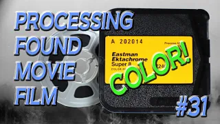 Processing Mystery Super 8 COLOR Found Film - Exposed 20 Years Ago | Ektachrome 7240 | Filmboy24