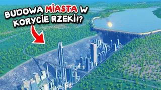 City in a river valley in Cities: Skylines!? *experiment*