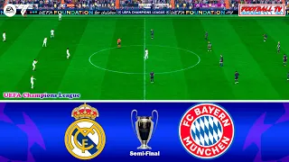 Real Madrid vs Bayern Munich - UEFA Champions League 23/24 Semi Final | EA FC 24 Gameplay PC