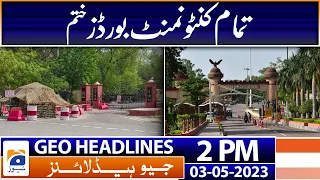 Geo Headlines 2 PM | Judiciary can't fix poll date: ECP challenges SC election verdict | 3 May 2023