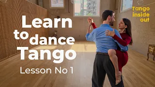 Learn to Dance Tango: 1st Lesson Full Class | TANGO BASICS