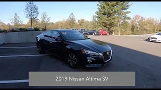 2019 Nissan Altima SV|Walk Around Video|In Depth Review|Test Drive