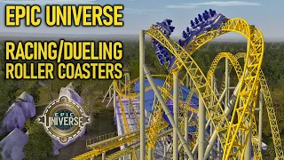 Universal 2025 New Roller Coaster - EPIC UNIVERSE - Orlando's New 2025 Theme Park