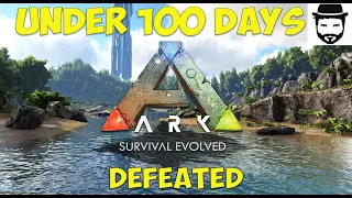 Defeating The Island....ARK In Under 100 Day's