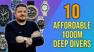 10 Affordable Deep Divers Watches That Go 1000m and Beyond from $150   $2000 1000m+ Dive Watches