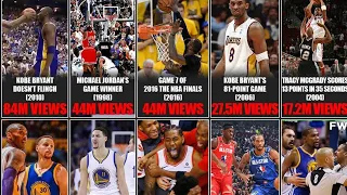 The Most ICONIC!! Viewed NBA Moment Each Year! (Last 30 Years) (Reaction Video**)