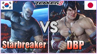 Tekken 8  ▰  Starbreaker (Rank#1 Bryan) vs DBP (Rank#1 Law) ▰ Ranked Matches!