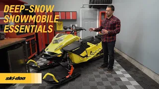 Deep-Snow Snowmobile Essentials (Gear & Accessories) for New Owners - Ski-Doo