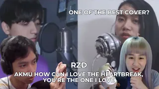 AKMU (악동뮤지션) - How Can I Love The Heartbreak (RZD Cover ft. JW) REACTION!!! #kcultduo