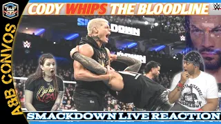 The Bloodline Get WHIPPED! | WWE SmackDown Highlights 4/5/24 | LIVE REACTION