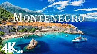 FLYING OVER MONTENEGRO (4K UHD) - Relaxing Music Along With Beautiful Nature Videos - 4K Video HD