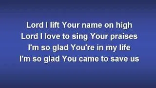 Lord I Lift Your Name On High worship video w  lyrics   YouTube