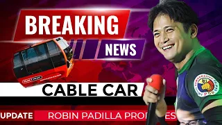 SEN. Robin Padilla Proposes cable cars to address traffic congestion .