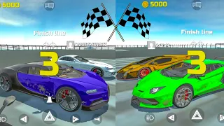 Car Simulator 2 Multiplayer - Bugatti Chiron VS Lambo Aventador SVJ 400m Race - Car Android Gameplay