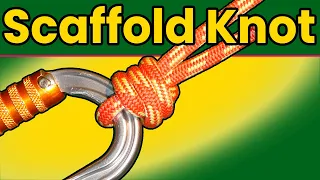Scaffold knot  - Carabiner knot