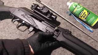 소총 관리 : Izhmash  Saiga-308-1 .308탄을 사용하는 AK 47 소총을 첨으로 청소하는 영상입니다.