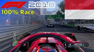 F1 2018 - 100% Race at Circuit de Monaco in Räikkönen's Ferrari