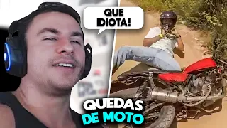 SUPER XANDÃO REAGE AO - QUEDAS DE MOTO (EP. 126)  XRACING