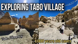 Exploring Tabo Monastery and Tabo Caves | Tabo Himachal Pradesh | Ultimate Spiti Road Trip Ep-3