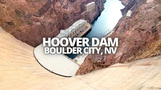 Exploring Hoover Dam in Boulder City, Nevada USA Walking Tour #hooverdam #bouldercity #hooverdamtour