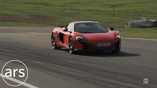 Ars Technica test drives the McLaren 650S Spider