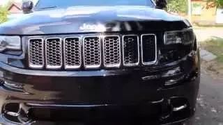 Полировка и защита блеска автомобиля Jeep Grand Cherokee SRT в Майкопе